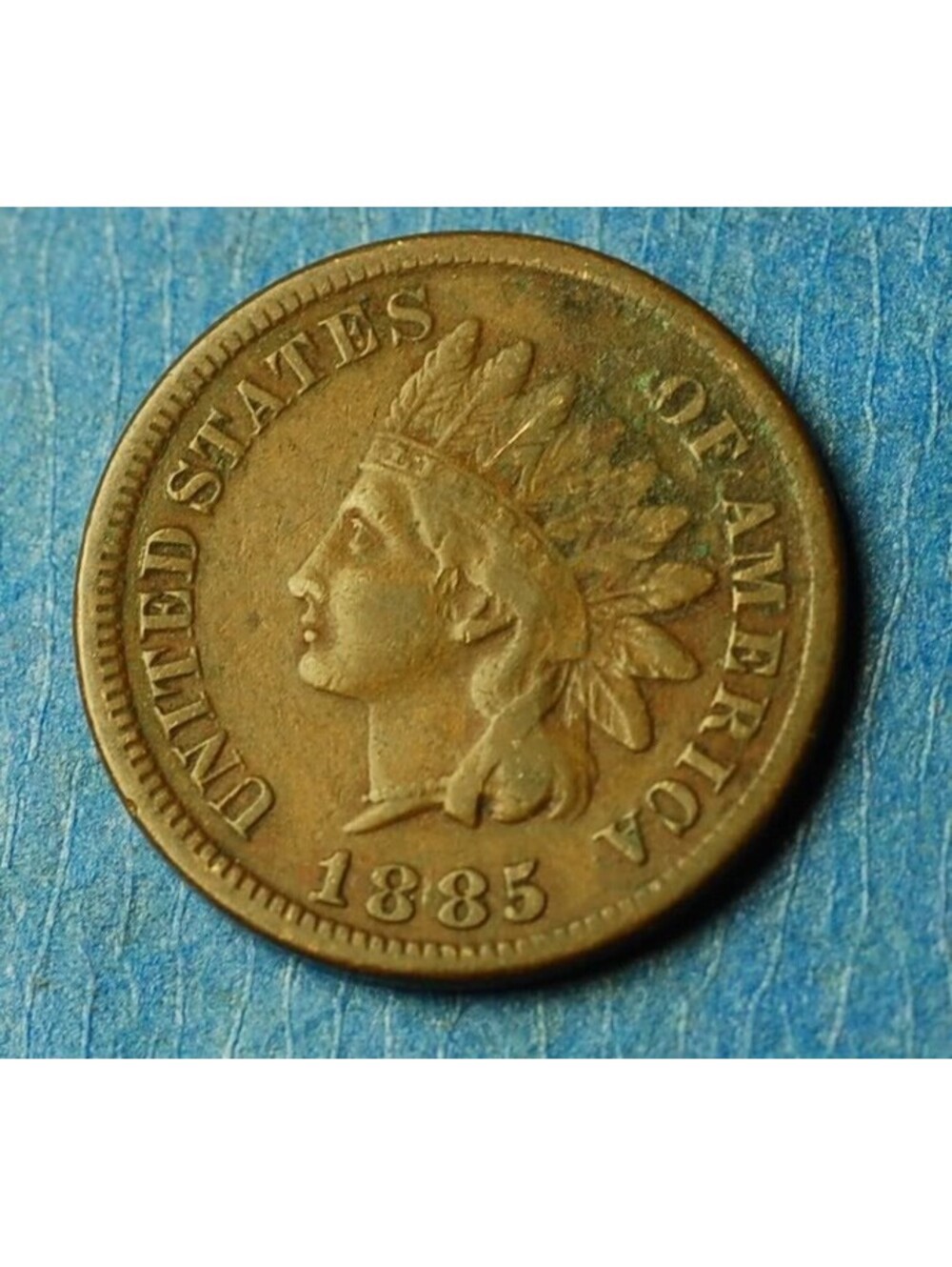 W1730 1885 Indian Head Cent Penny 1c - Check Out Our Store 🔥NICE DETAILS🔥